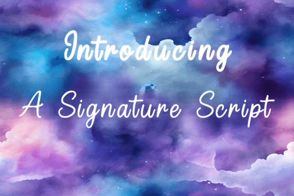 A Signature Script: A Maker's Font Review