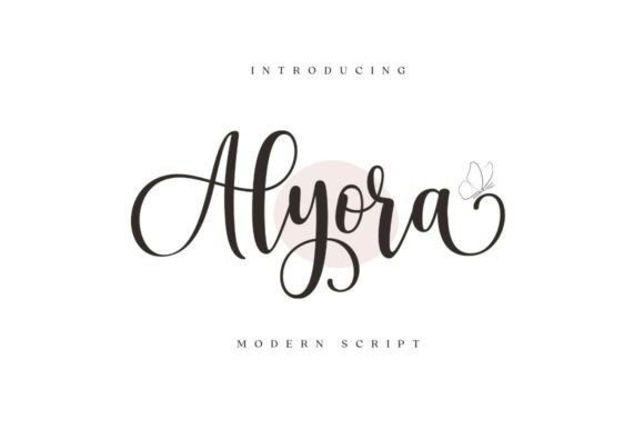 Alyora Script: A Modern Typeface for Your Brand