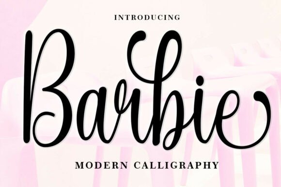 Barbie Script: The Elegant Font for Branding