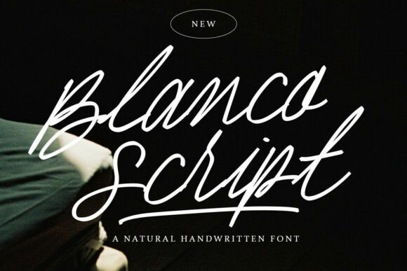 Blanco Script: A Natural Handwritten Font for Editors