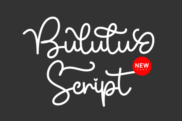 Bululu Script Font: A Handcrafted Look for Small Business Branding