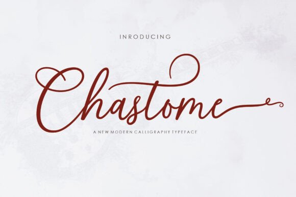 Chastome Script: A Review for Editorial Design