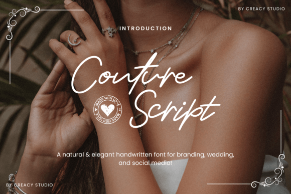 Couture Script Font: Elevating Campaign Design with Elegant Typography