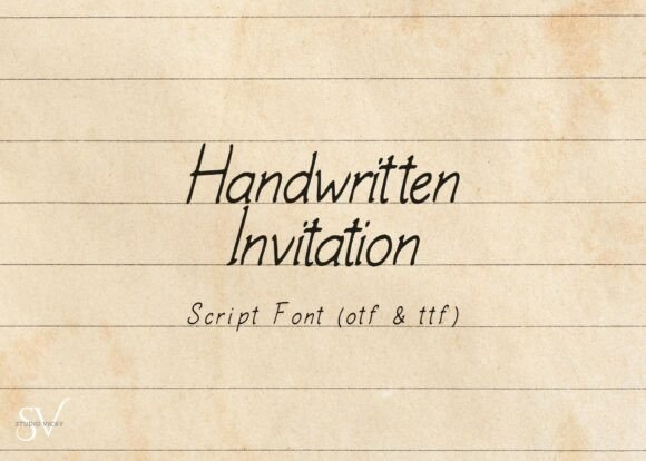 Handwritten Invitation Script: A Modern Web Design Review
