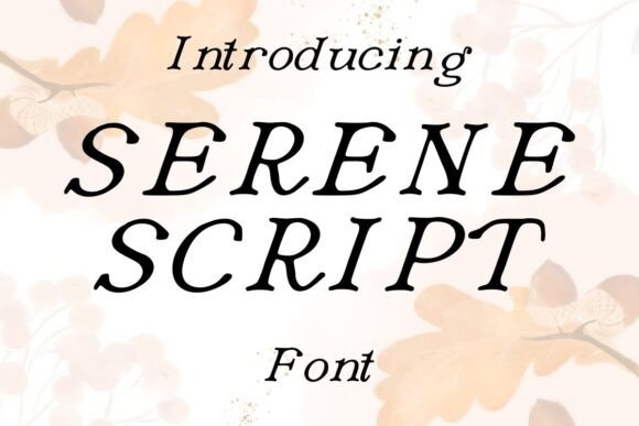 How Serene Script Adds Elegance to Digital Publications and Editorial Design