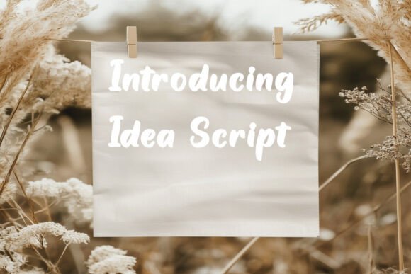 Idea Script: The Ultimate Handwritten Font for Design
