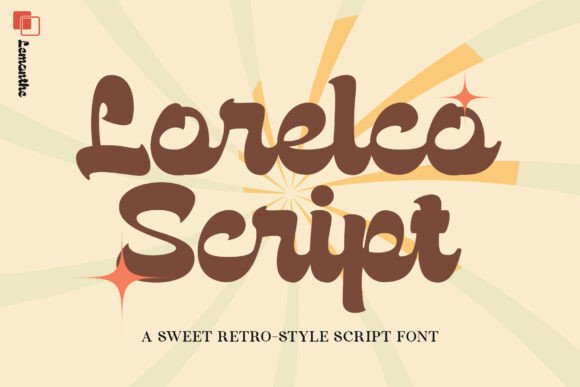 Lorelco Script: A Retro-Style Font for Handmade Labels, Invitations & More