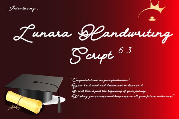 Lunara Handwriting Script 6.3: A Maker’s Best Friend for Elegant, Handwritten Typography