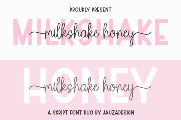 Milkshakehoney: A Handwritten Font for Elegant Branding