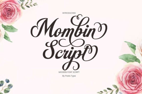 Mombin Script: A Modern Handwritten Font for Editors