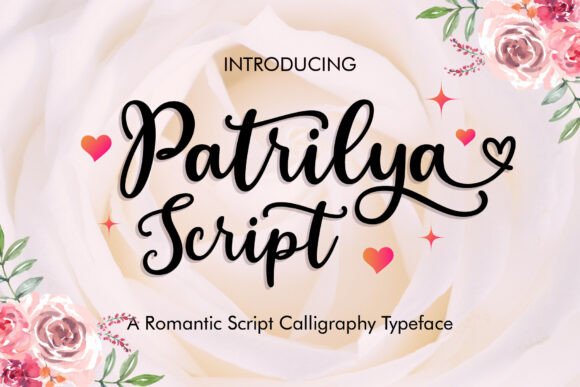 Patrilya Script: A Romantic Calligraphy Font for Elegant Web Design