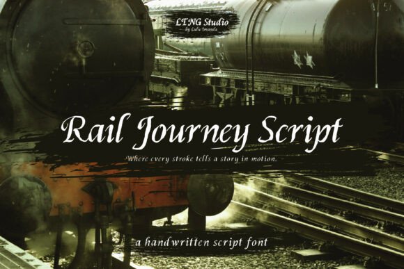 Rail Journey Script: A Vintage Calligraphic Typeface Review