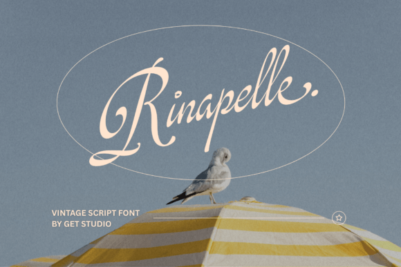 Rinapelle Script: A Vintage Typeface for Crafters