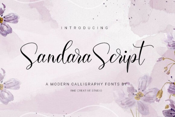 Sandara Script: The Elegant Font for Modern Branding