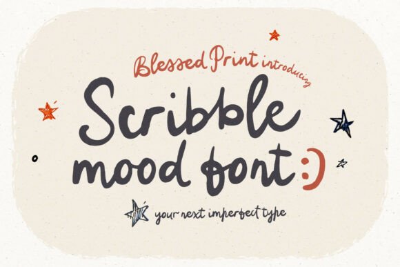 Scribblemood Regular: A Playful Handwritten Font for Crafters and Makers