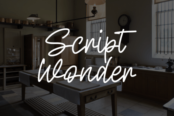 Script Wonder: Elevate Your Design Projects with This Free Script Font