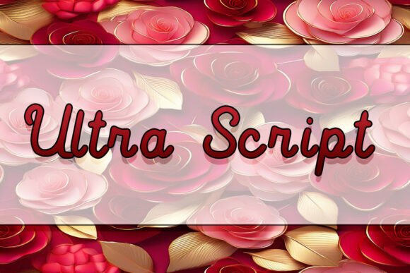 Ultra Script: The Refined Handwritten Font for Makers