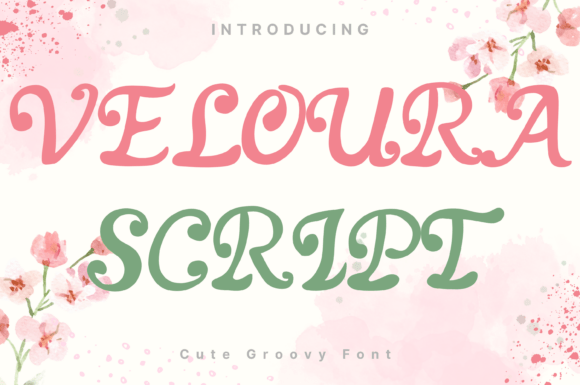 Veloura Script: A Refined Cursive Display Font